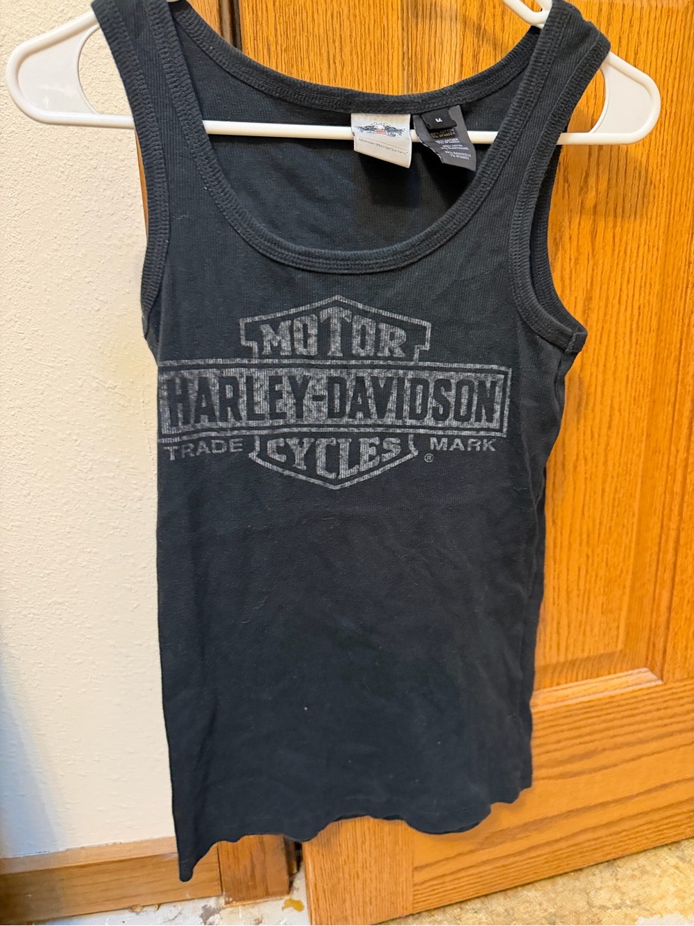 Harley-Davidson womensBlack Graphic Tank Top
